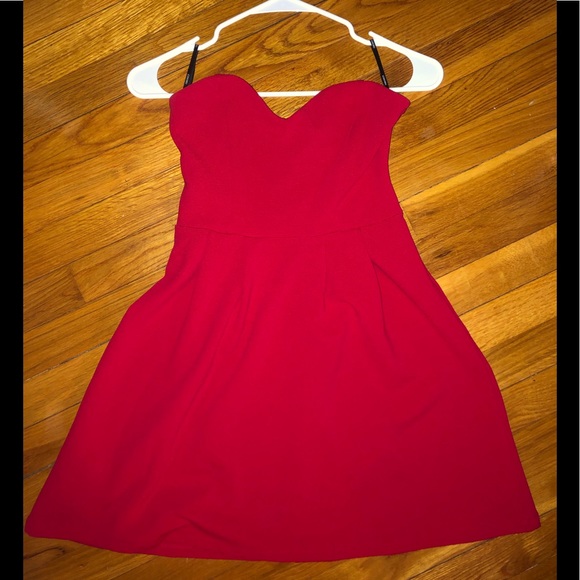 Red Women's Dress S215 main image 1